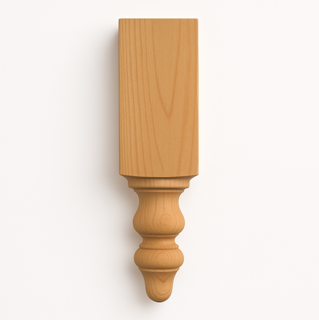 Timber verandah end dropper ornament