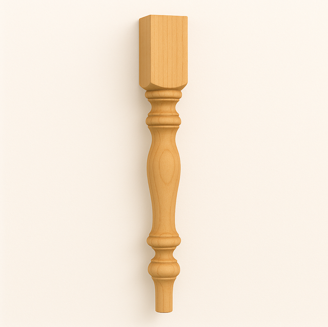 Dining Table Legs | Turned, Fluted & Tapered – Classic Woodcraft