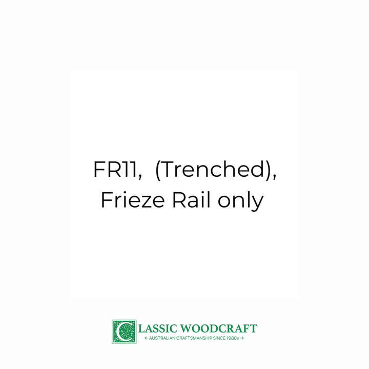 Frieze Components - Timber Fretwork Pieces & Parts – Classic Woodcraft