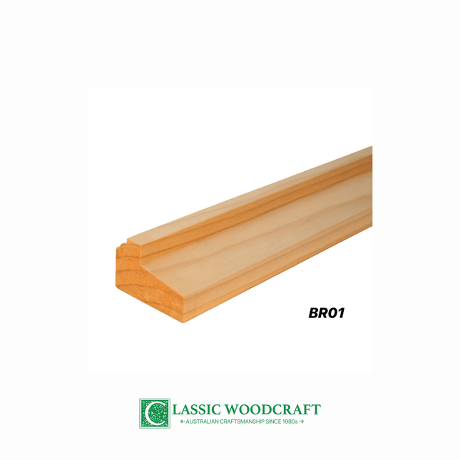 BR01, Balustrade Bottom Rail 66 x 42mm x 5.4m