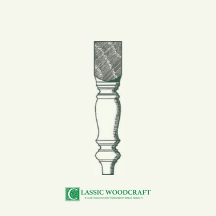 CT020, Coffee Table Leg