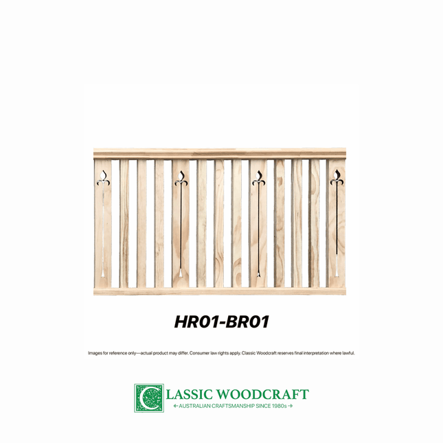 HR01-BR01, Assembled Balustrade