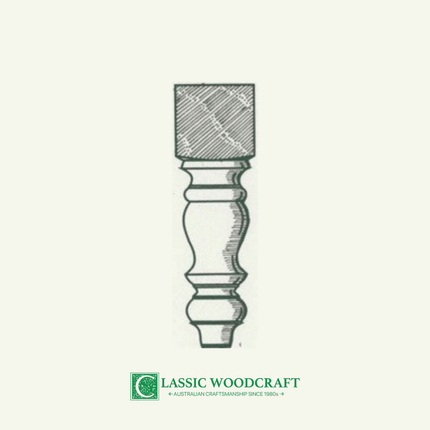 CT047, Coffee Table Leg