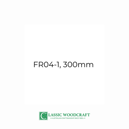 FR04-1, Frieze 300mm High, Plain Slats 45 x 19mm, No Motifs