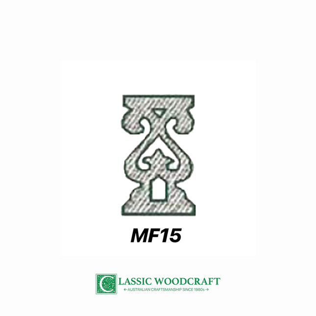 Router-Cut Timber Motif MF15