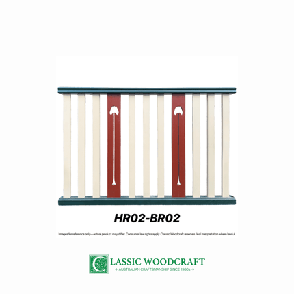 HR02-BR02, Assembled Balustrade