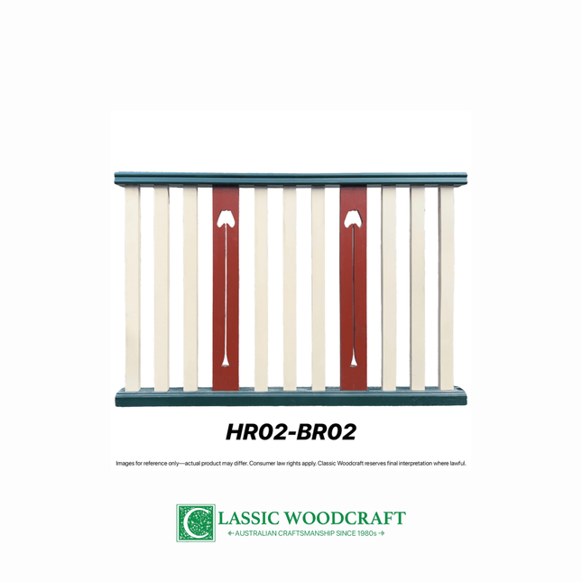 HR02-BR02, Assembled Balustrade