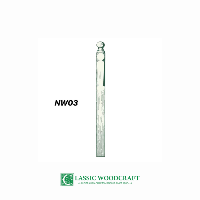 Newel Post NW03 — LOSP Treated Pine