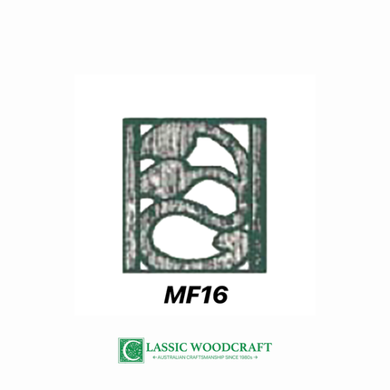 Router-Cut Timber Motif MF16