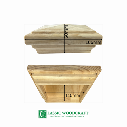 PC05, Fence Post Capitals (In LOSP treated Pine)