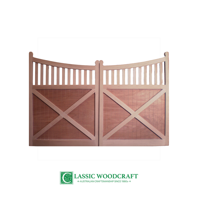 GT12-1 | Timber Gates | Made to Order