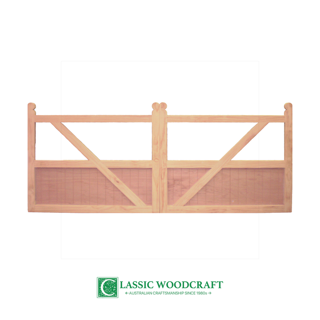 GT11-1 | Timber Gates | Made to Order
