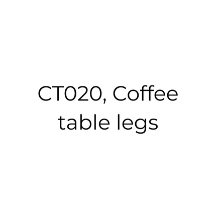 CT020, Coffee table legs