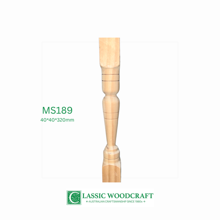 Spindles only, Plain Designs | Classic Woodcraft
