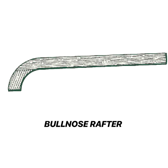 Rafters- Bullnose Hips (Timber size: 90mm x 42mm)