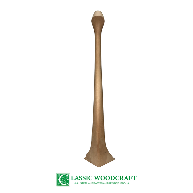 QA009, 24" 609mm  Beech cabriole leg