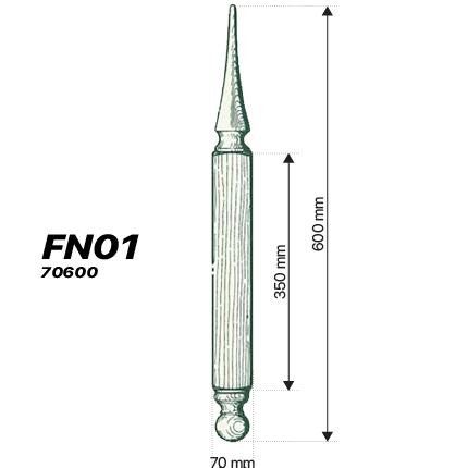 FN01, Finials