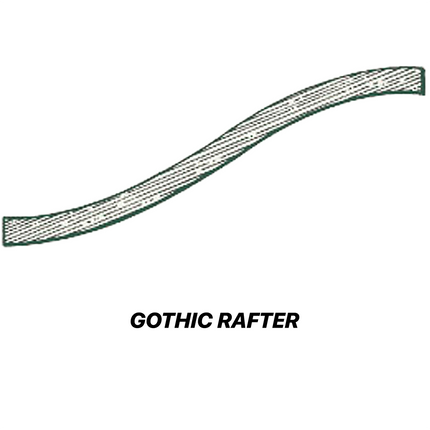 Rafters- Gothic Commons (Timber size: 90mm x 42mm)