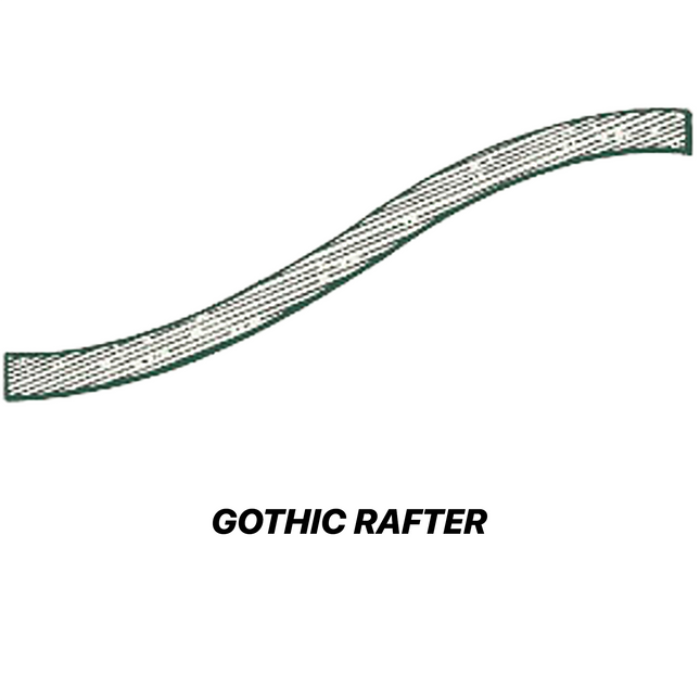 Rafters- Gothic Commons (Timber size: 90mm x 42mm)