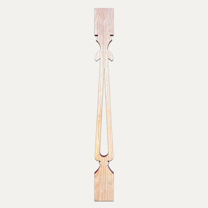 MB03 | Balustrading Slats with Motifs (each) in LOSP Pine (Treated)