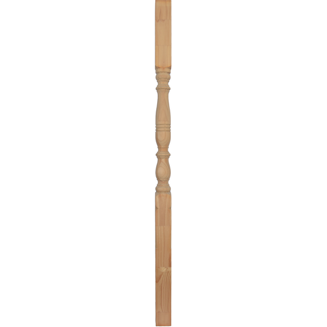 VP06 LOSP treated pine turned verandah post, 115mm, Victorian heritage timber post