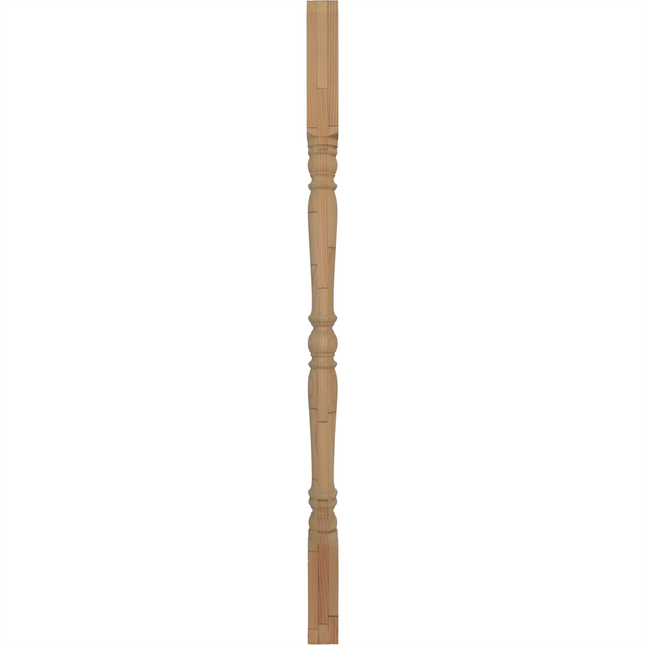 VP08 LOSP treated pine turned verandah post, 115mm, Victorian heritage timber post
